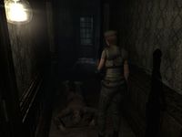 une photo d'Ã©cran de Resident Evil Rebirth sur Nintendo Gamecube